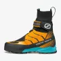 Scarpa Ribelle Tech 3 HD Mountaineering Boots - Black/Bright Orange (EU 46.5)