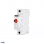 SCHELINGER A15-SL8-CZ sarkana LED signāllampiņa, 230V AC, 22 mm paneļa montāža, IP65
