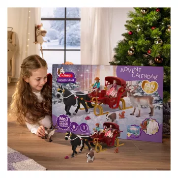 Schleich Horse Club Adventa kalendārs – Christmas Sleigh Ride