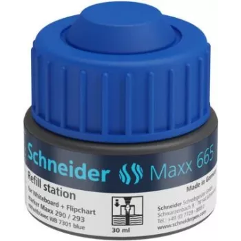 Schneider Maxx 665 flomāsteru uzpildes tinte zila 25 ml 166503