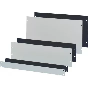 SCHROFF 19 collu priekšējais aizsprosts 4U RAL 7035 gaiši pelēks tērauds 30118303