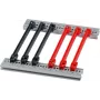 SCHROFF Vadības kurpes piederumu komplekts 160TE 2mm Sarkans (10 gab.) 24568363
