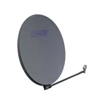 Schwaiger SPI1000.1 Offset satelītantena 100 cm, pelēka