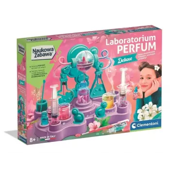 Zinātnes un rotaļu smaržu laboratorija Deluxe poļu valodā Clementoni 50396