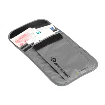 Sea To Summit Kakla maks ar RFID aizsardzību, Melna