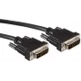 SECOMP STANDARD DVI-D Dual Link monitora kabelis, DVI-D tēviņš uz DVI-D tēviņš, 5 m, melns S3643