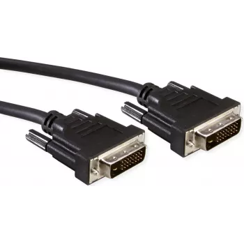 SECOMP STANDARD DVI monitora kabelis, DVI-D Dual Link, ST-ST, 24+1, 3 m (S3642)