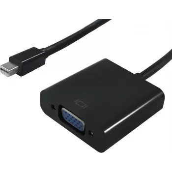 SECOMP STANDARD Mini DisplayPort uz VGA adapteris, 1920x1200, balts, 15cm S3205