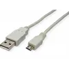 SECOMP STANDARD USB 2.0 kabelis, USB A male uz Micro USB B male, 0,8 m, melns S3151