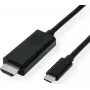 SECOMP STANDARD USB-C uz HDMI adaptera kabelis, 4K Ultra HD, 1 m (S3730)