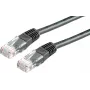 SECOMP STANDARD UTP tīkla kabelis Cat.6 (Class E), melns, 10 m (S1769)