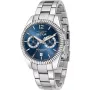 SECTOR MAN R3253240006 41 mm Kvarca pulkstenis, nerūsējošais tērauds, melns ciparnīca, sudraba aproce