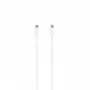 SEEK TOTI 20W Type-C PD Wall Fast Charger ar Type-C uz Type-C, 1 m PVC Datu Kabelis 3A, Balts