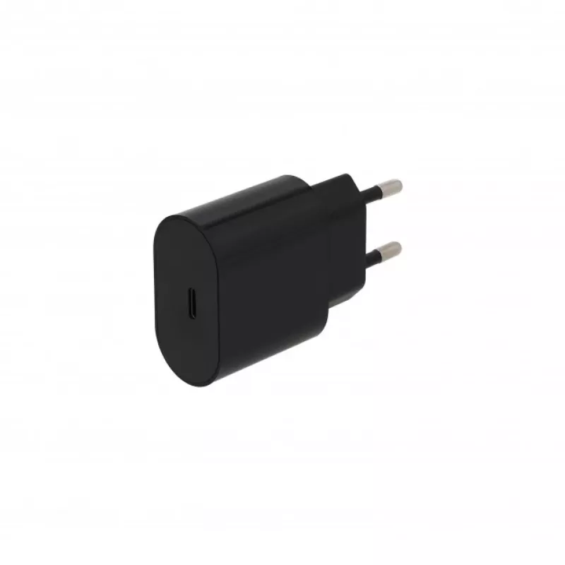 SEEK TOTI 20W USB-C PD Fast Wall Charger, Melns