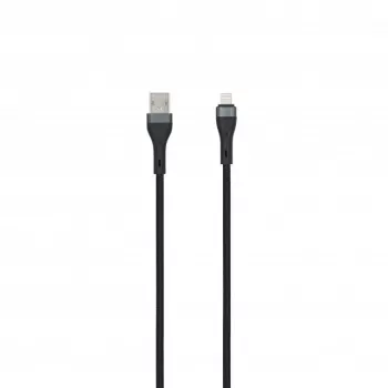 SEEK TOTI USB-A uz Lightning 2m Pīts Kabelis 2A (Nav-MFI) Melns