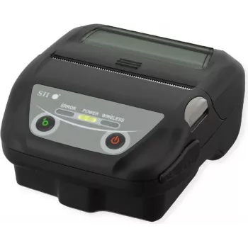 SEIKO MP-B30 / MP-B30L mobilais tiešās termiskās drukas printeris, 203dpi, USB, WLAN, melns, komplektā ar USB kabeli, jostas klipsi, akumulatoru