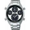 SEIKO SFJ001P1 Vīriešu Saules Hronogrāfa Pulkstenis 42mm Nerūsējošais Tērauds