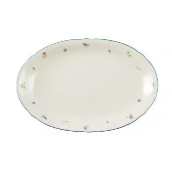 Seltmann Marie-Luise Streublume ovāla pasniegšanas plate 31 x 21 cm