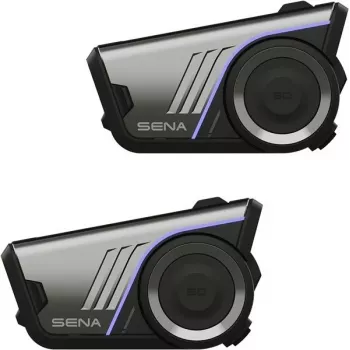 SENA 60S Dual Pack Motocikla Bluetooth un Mesh Intercom Ar Harman Kardon Audio