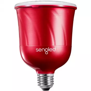 Sengled Pulse Satellite Red viedā LED spuldze ar JBL skaļruni (BR30, E26, 600 lm, 2700K)