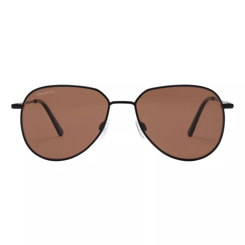 SERENGETI Sestriere vīriešu saulesbrilles SS543002 Satin Black Drivers Gradient 56/16/150 mm