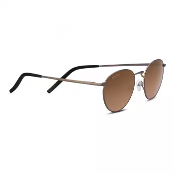 SERENGETI Unisex 8928 saulesbrilles - melns rāmis, Drivers Brown lēcas, 50/21/140 mm