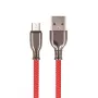 Setty USB-A to Micro-USB kabelis 1,0 m 3A ātrā uzlāde Sarkans FC-M
