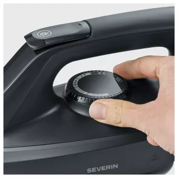 Severin BA 3192 Tvaika stacija – 2400W, 5.5 bar, keramikas pamatne, matta melna