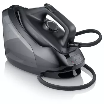 Severin BA 3192 Tvaika stacija – 2400W, 5.5 bar, keramikas pamatne, matta melna