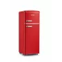 SEVERIN RKG 8930 Retro Red Ledusskapis ar saldētavu, 208 L, Energoklase E