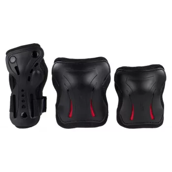 SFR Triple Pads Set Candi L – Ceļu, elkoņu un plaukstu aizsargi