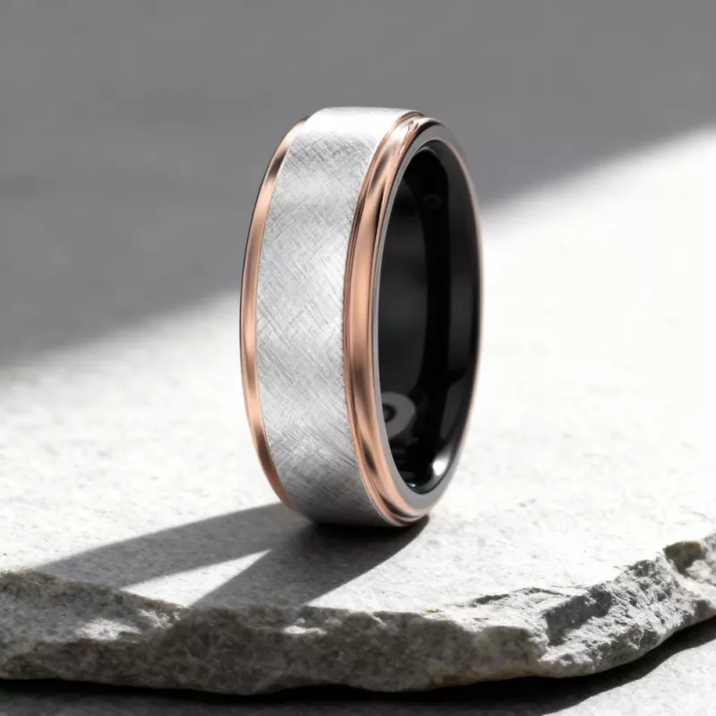 HiFuture Ring2 viedgredzens, 8. izmērs (60 mm), Rose Gold
