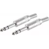 SHIVERPEAKS BS50200-2 Nerūsējošā tērauda gredzenveida uzgaļa savienotājs 6,3 mm, presējams, 0,5–1,5 mm²