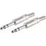 SHIVERPEAKS BS50200-2 Nerūsējošā tērauda gredzenveida uzgaļa savienotājs 6,3 mm, presējams, 0,5–1,5 mm²