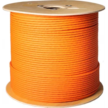 SHIVERPEAKS Cat 7 S/FTP Dupleksa Instalācijas Kabelis, 1000 MHz, 500m, PVC Apvalks, Melns BS08-88035007