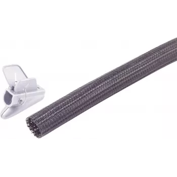 shiverpeaks® Elastīgo kabeļu kanālu komplekts, 19 mm, melns, 7,5 m (BS18-35065)