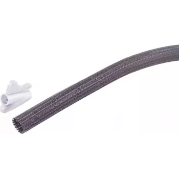 SHIVERPEAKS elastīgo kabeļu pārvaldības spirāluzmava, 13 mm, melna, 3,75 m (BS18-33375)