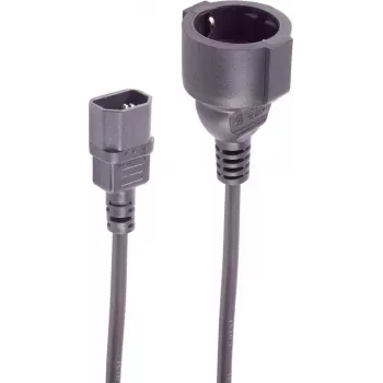 SHIVERPEAKS IEC C14 adaptera kabelis, CEE 7/3, 1mm², UPS, 2m (BS09-07035)