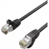 ShiverPeaks RJ45 Patch Cable Cat. 7 S/FTP PUR Black 1,0m
