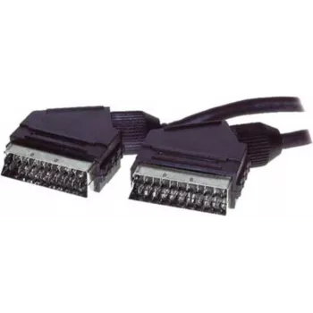 ShiverPeaks S/CONN 3m SCART uz SCART kabelis, zeltīti kontakti, dubulti ekranēts, ar vadības signālu 96021