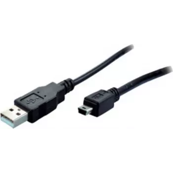 SHIVERPEAKS S-Conn BS77162 USB 2.0 kabelis, USB-A uz Mini-USB B, 1,8 m, melns