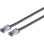 SHIVERPEAKS S/CONN maximum connectivity Cat. 6A Flex S/FTP tīkla kabelis, RJ45, 25 m, melns 08-28105