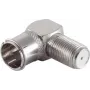 SHIVERPEAKS S/CONN maksimālas savienojamības F-leņķa adapteris, F-Quick spraudnis uz F ligzdu (85210-QUICK)