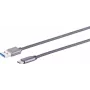 SHIVERPEAKS S/CONN maximum connectivity USB A-C kabelis - USB-A adaptera kabelis, USB-C, 3.2 Gen 2, Pro, 1,5m (13-38150)