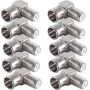 SHIVERPEAKS SAT savienojuma kabelis 3,75m F-plug uz IEC koaksiālo 75 Ohm balts (80094-96-CP)