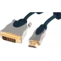 shiverpeaks SP77482 HDMI uz DVI-D kabeļa adapteris, 2 m, zils un hromēts