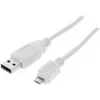 SHIVERPEAKS USB A uz Micro USB B kabelis, 1 m, USB 2.0, melns