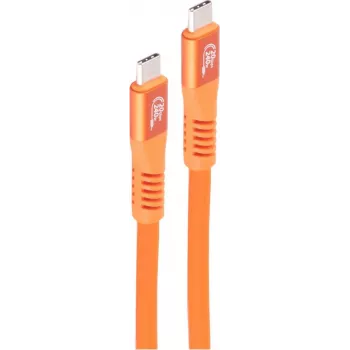 SHIVERPEAKS USB-C 3.2 kabelis 240W PD, 4m, oranžs BS14-77407
