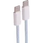 SHIVERPEAKS USB-C uz USB-C uzlādes kabelis 240W PD 3.1, USB 2.0, 3m, zils pīts tekstils BS14-22041