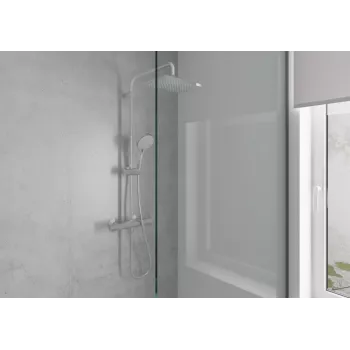 Dušas sistēma SHOWER HG VERNIS SHAPE SHP TH MB hromēta